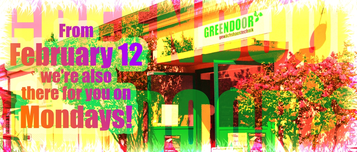 New opening hours at Greendoor